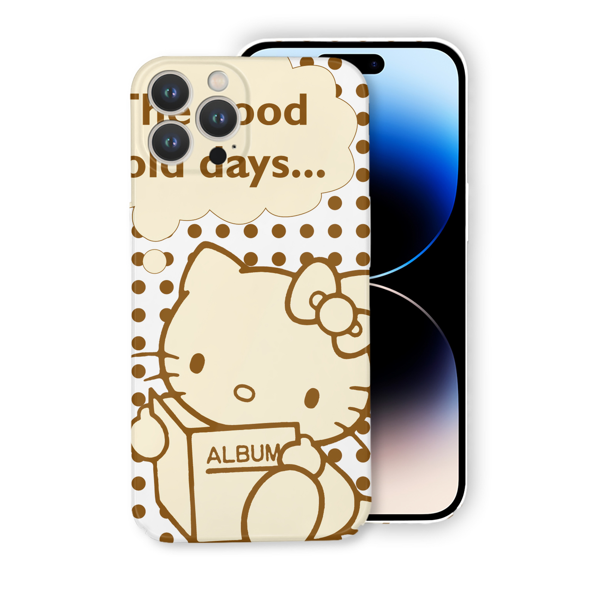 （画像用） Hello Kitty ハローキティ 【iPhone 14シリーズ対応】ハードケース